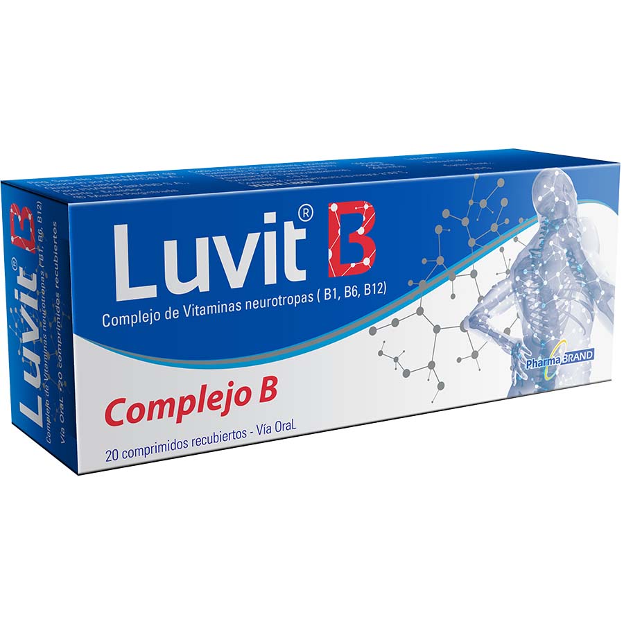 Imagen de Luvit 100 mg 200 mg 200 mcg x 20