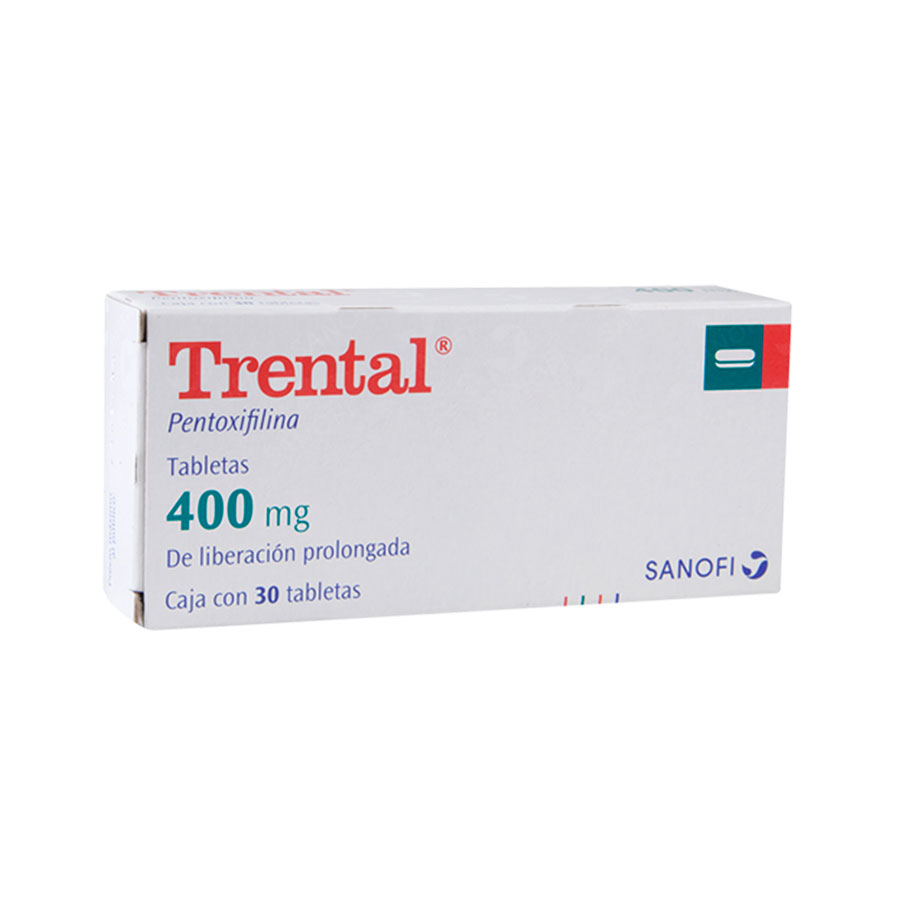 Imagen para  TRENTAL 400 mg SANFER x 20 Tableta                                                                                              de Pharmacys