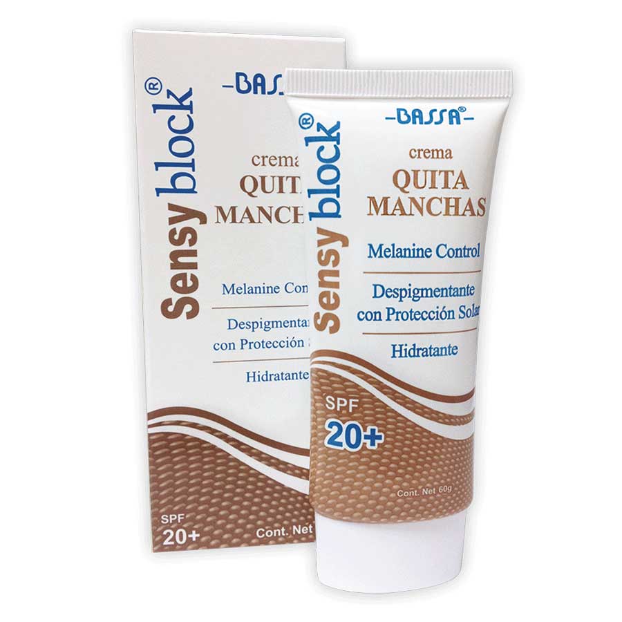 Imagen de Despigmentante sensy block sensy block quita manchas  en crema fps 20 60 g