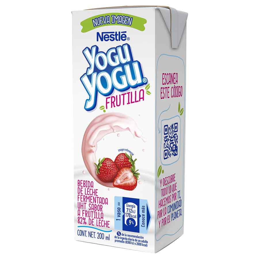 Imagen de  Yogurt YOGU YOGU Fresa 6419 200 ml