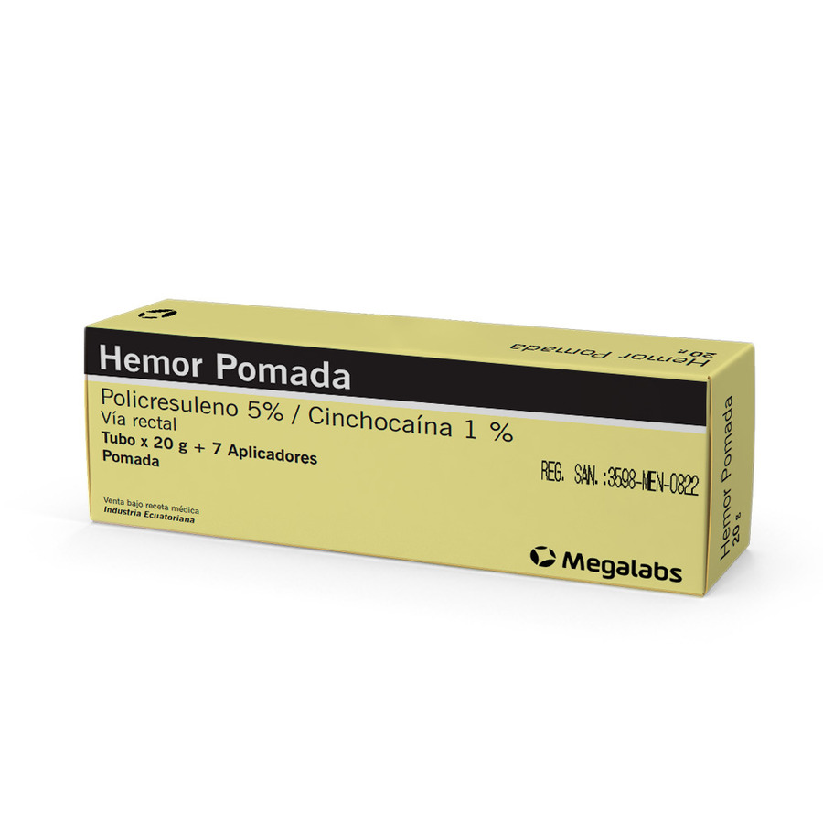 Imagen de Hemor 1/5% leterago - megalabs