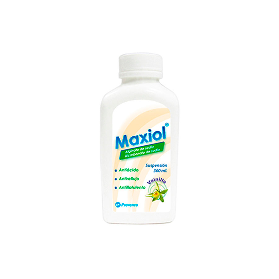 Imagen de Maxiol 500 mg x 260 mg x 100 mg suspensión 360 ml