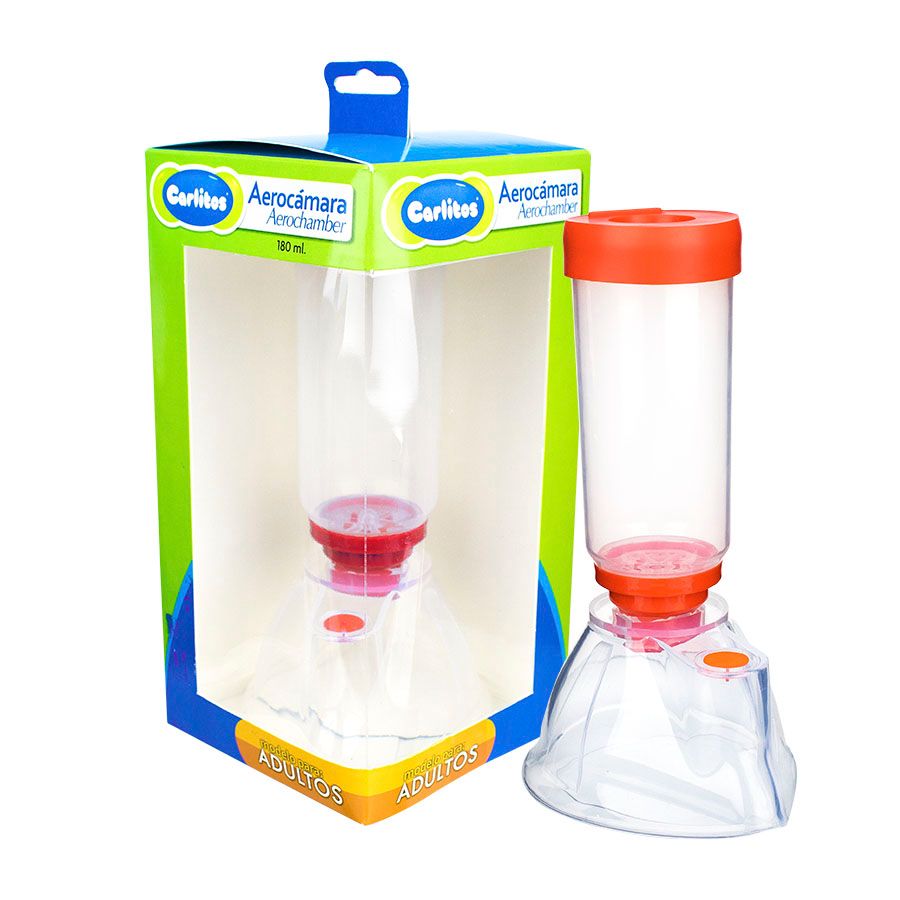 Imagen de Aerocámara carlitos adulto p-aeros 180 ml