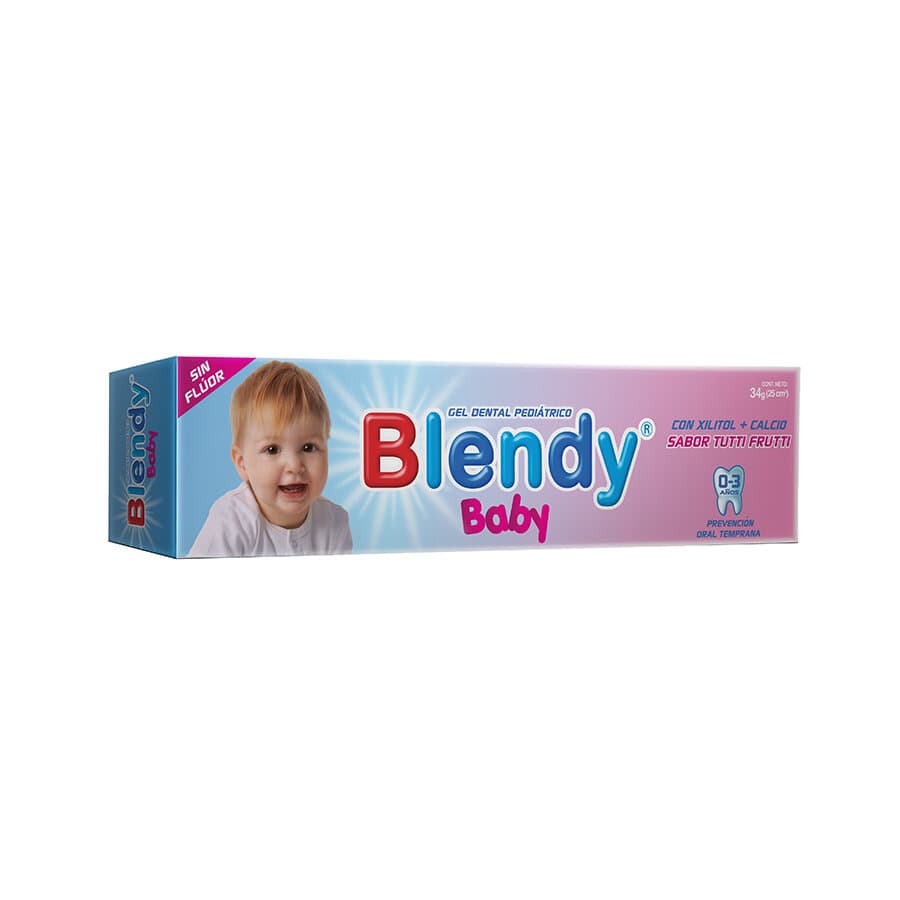 Imagen de  Pasta dental BLENDY Baby TutiFruti Frutas 25 ml