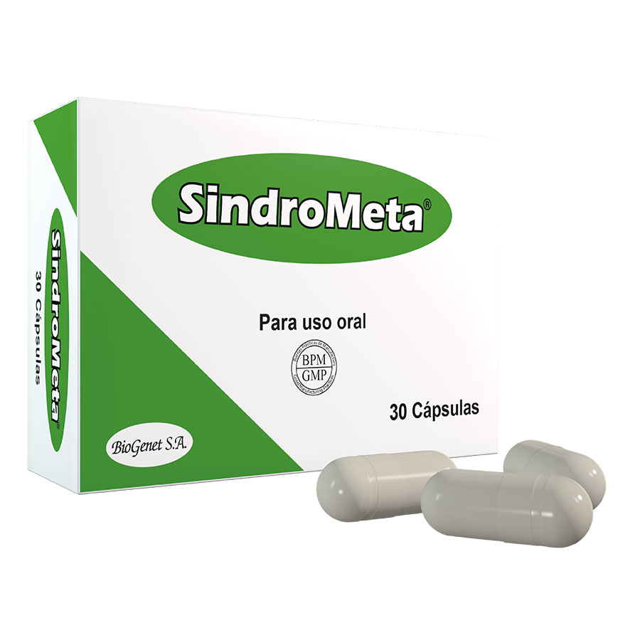 Imagen para  SINDROMETA 60 mg x 200 mg x 30 Cápsulas                                                                                        de Pharmacys