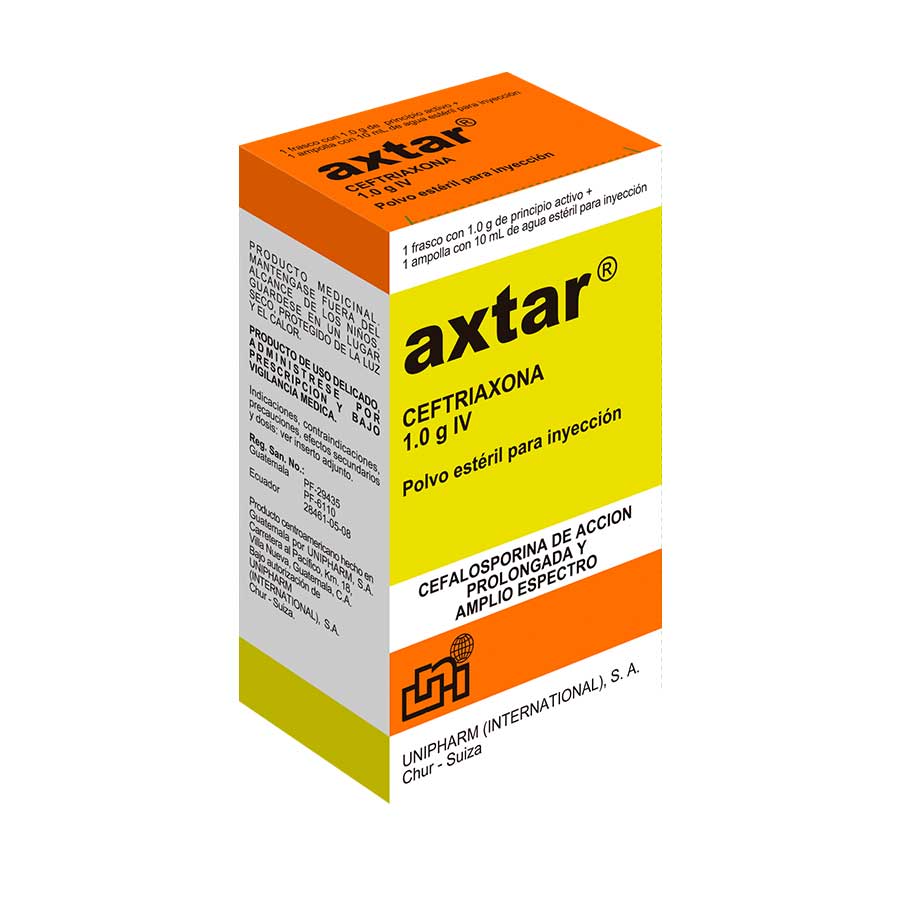 Imagen de  AXTAR 1.106 g UNIPHARM Ampolla Inyectable