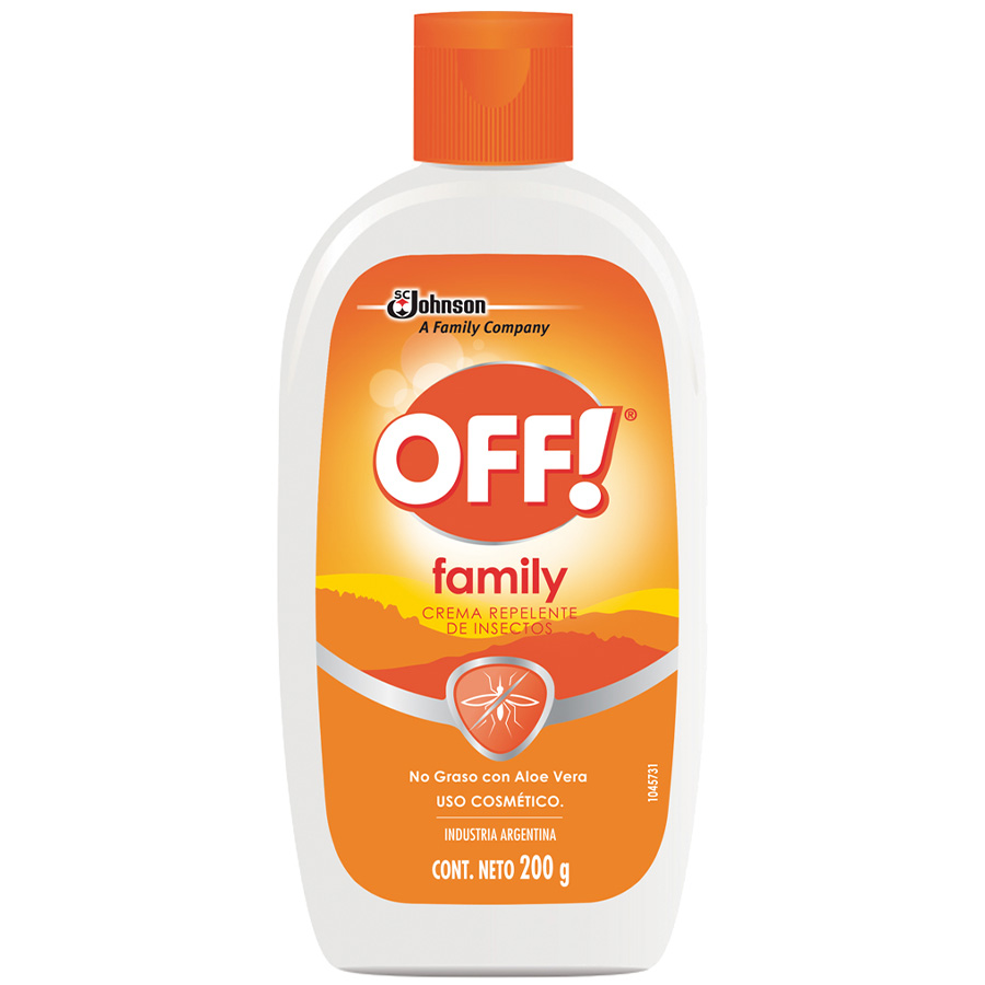 Imagen de Repelente off family en crema 200 g