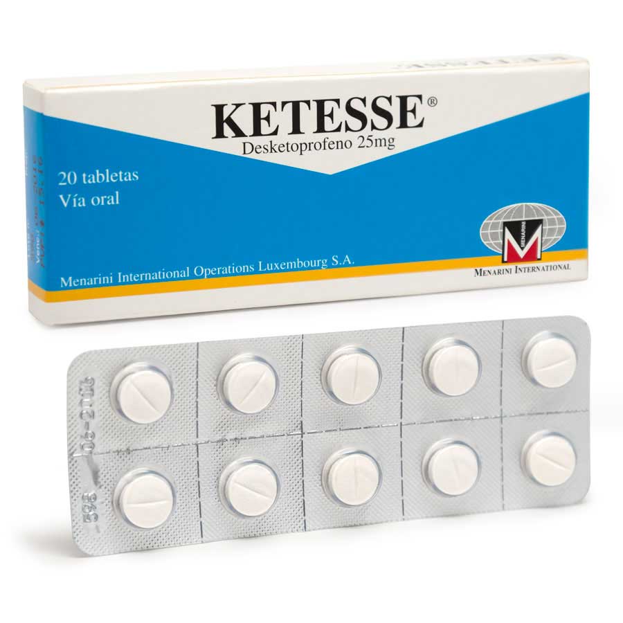 Imagen de Ketesse 25mg leterago - sanfer tableta
