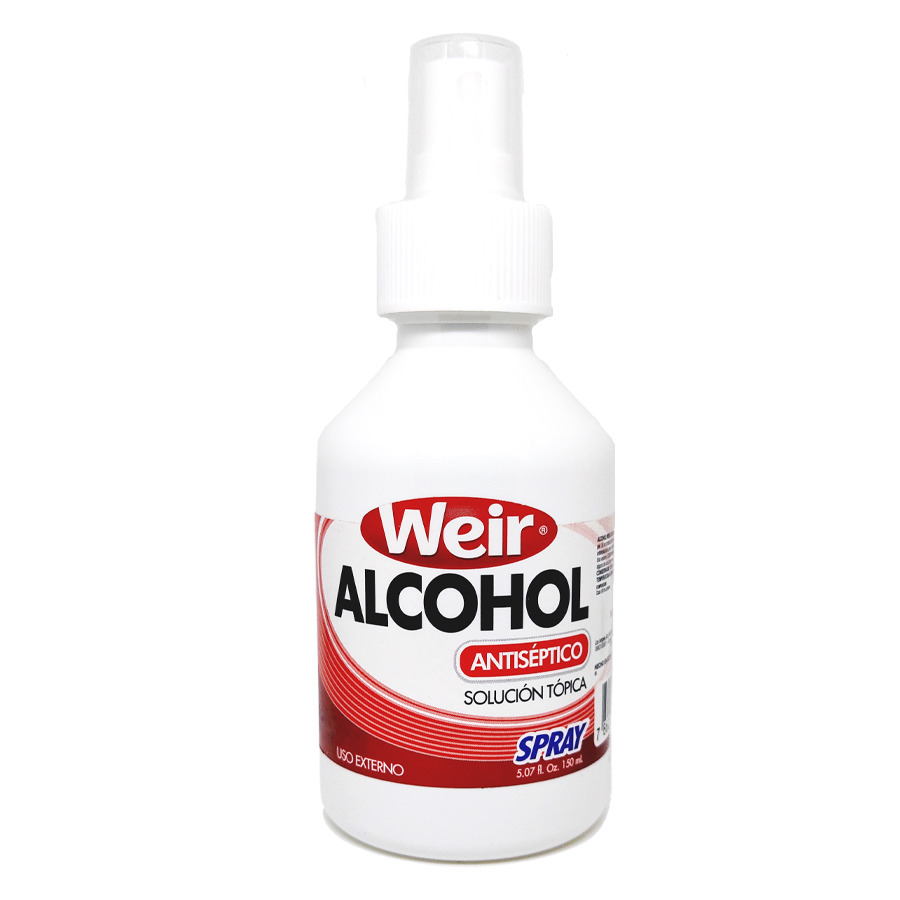 Imagen de Alcohol antiséptico weir spray 150 ml