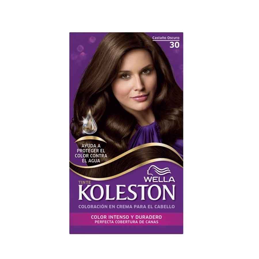 Imagen de Tinte koleston kit 30 castaño oscuro 120 ml