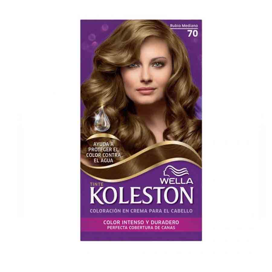 Imagen de Tinte koleston kit 70 rubio mediano 120 ml