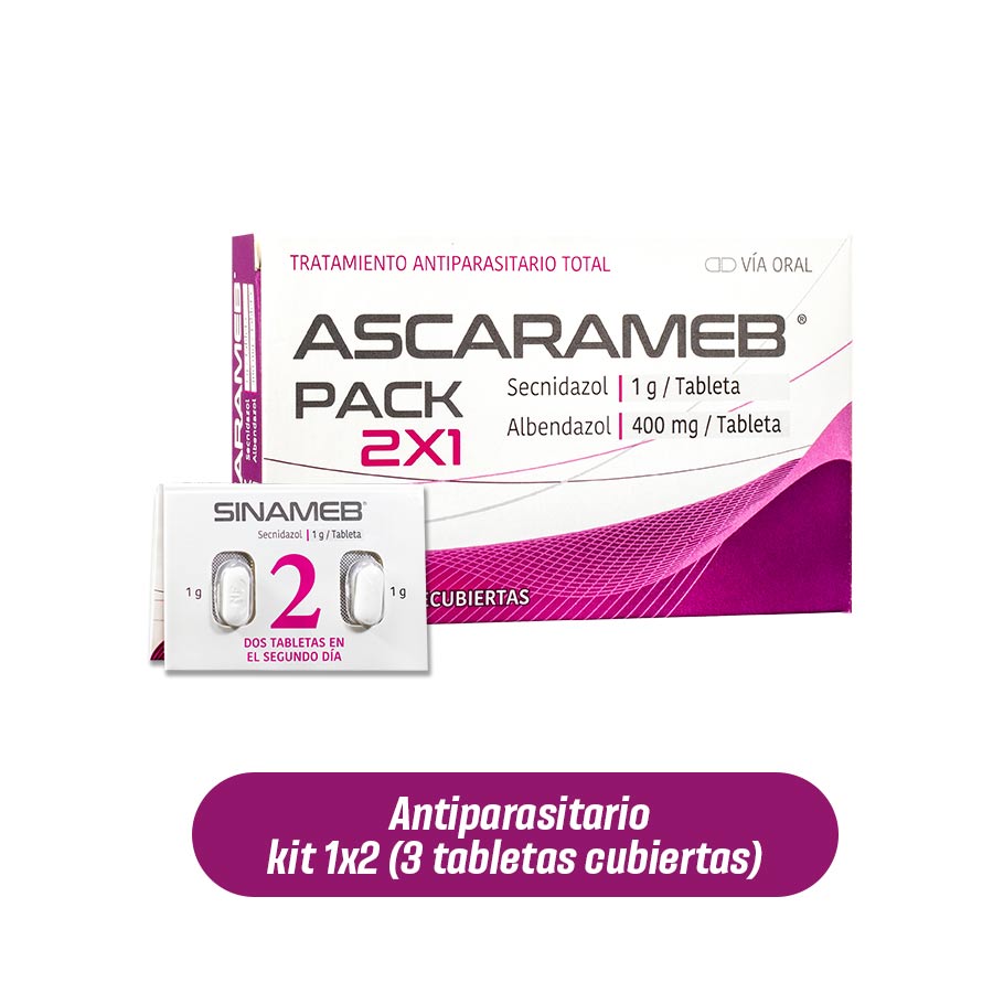 Imagen de Ascarameb 400mg/1gr neo-farmaco