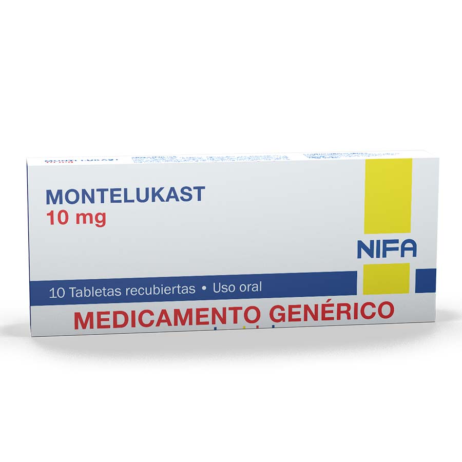 Imagen de Montelukast 10mg garcos - nifa genericos tableta