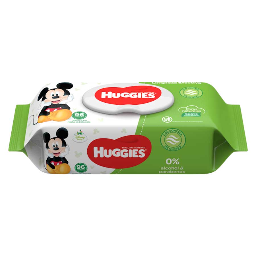 Imagen de Toallita húmeda huggies active fresh 96 unidades