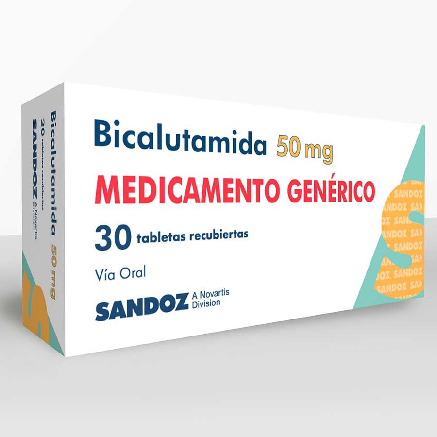 Imagen de  BICALUTAMIDA 50 mg NOVARTIS x 30 Comprimido Recubierto