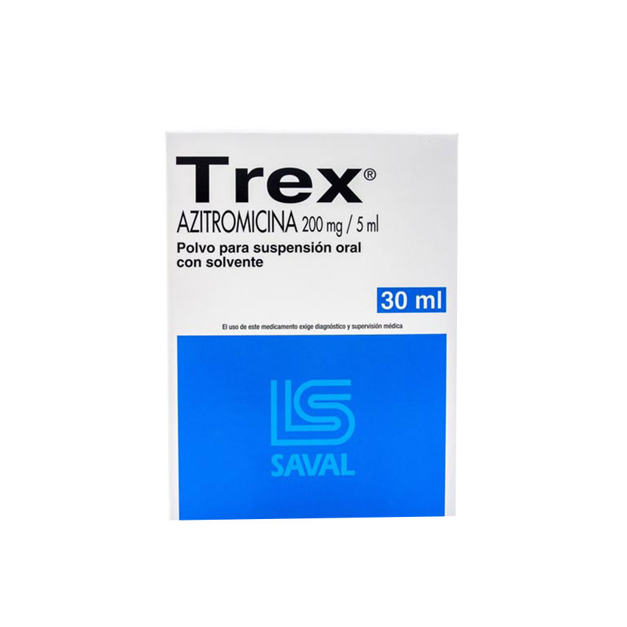Imagen de Trex 200mg/5ml ecuaquimica - saval suspensión