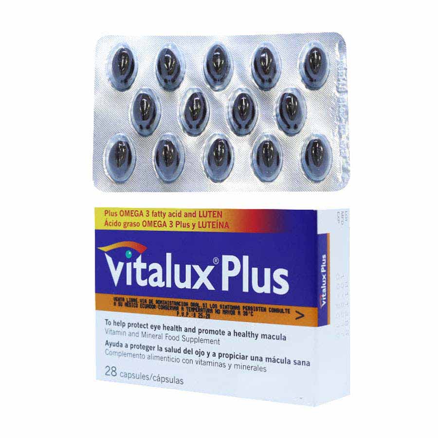 Imagen de  VITALUX Plus Omega Cápsulas x 28