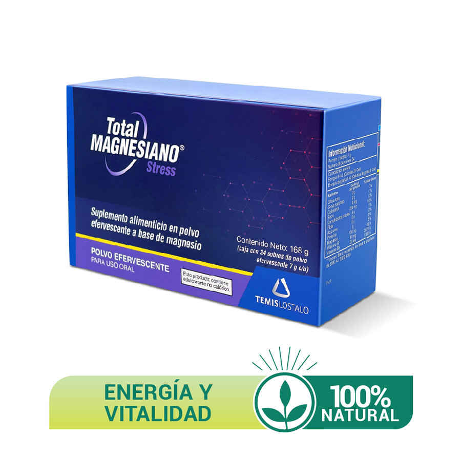 Imagen de Total magnesiano stress naranja en polvo x 24