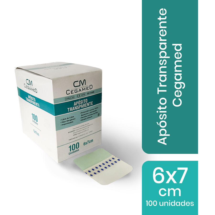 Imagen de Apósito cegamed transparente x 100