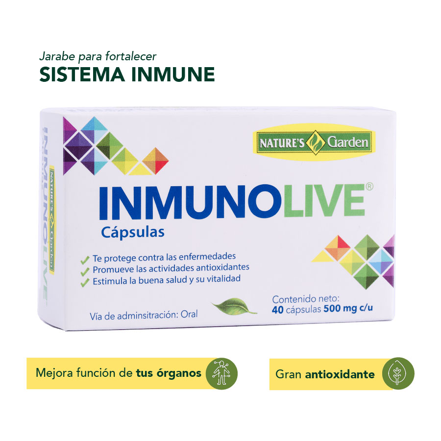 Imagen de  Multivitaminico INMUNOLIVE Cápsulas 70943 x 40