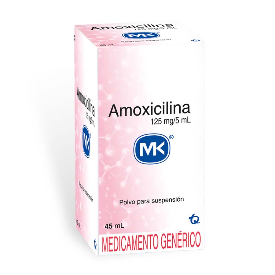 Imagen de  AMOXICILINA 125 mg TECNOQUIMICAS Suspensión