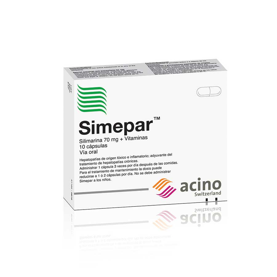 Imagen de Simepar cápsulas x 10