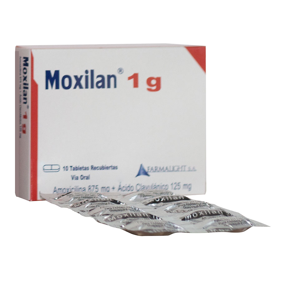 Imagen de  MOXILAN 1015 mg x 149 mg DANIVET x 10 Tableta