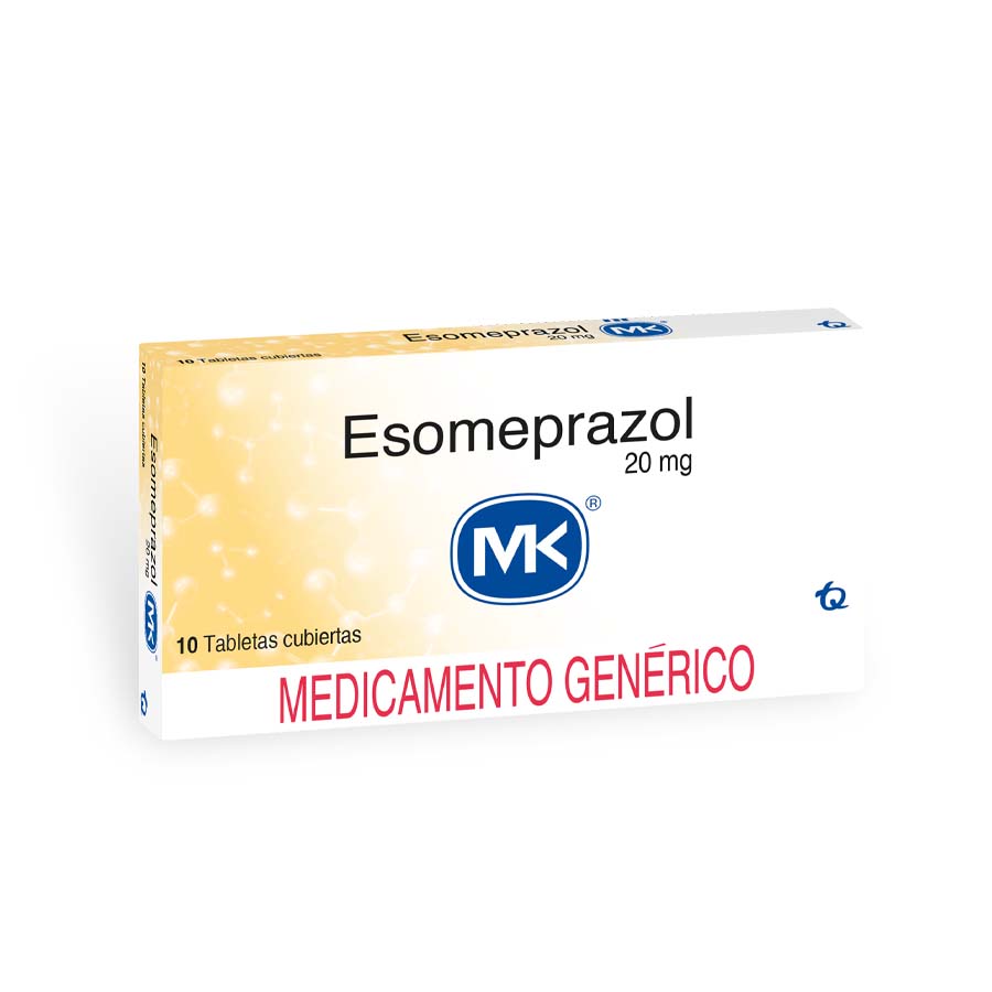 Imagen de  ESOMEPRAZOL 20 mg TECNOQUIMICAS x 10 Tableta