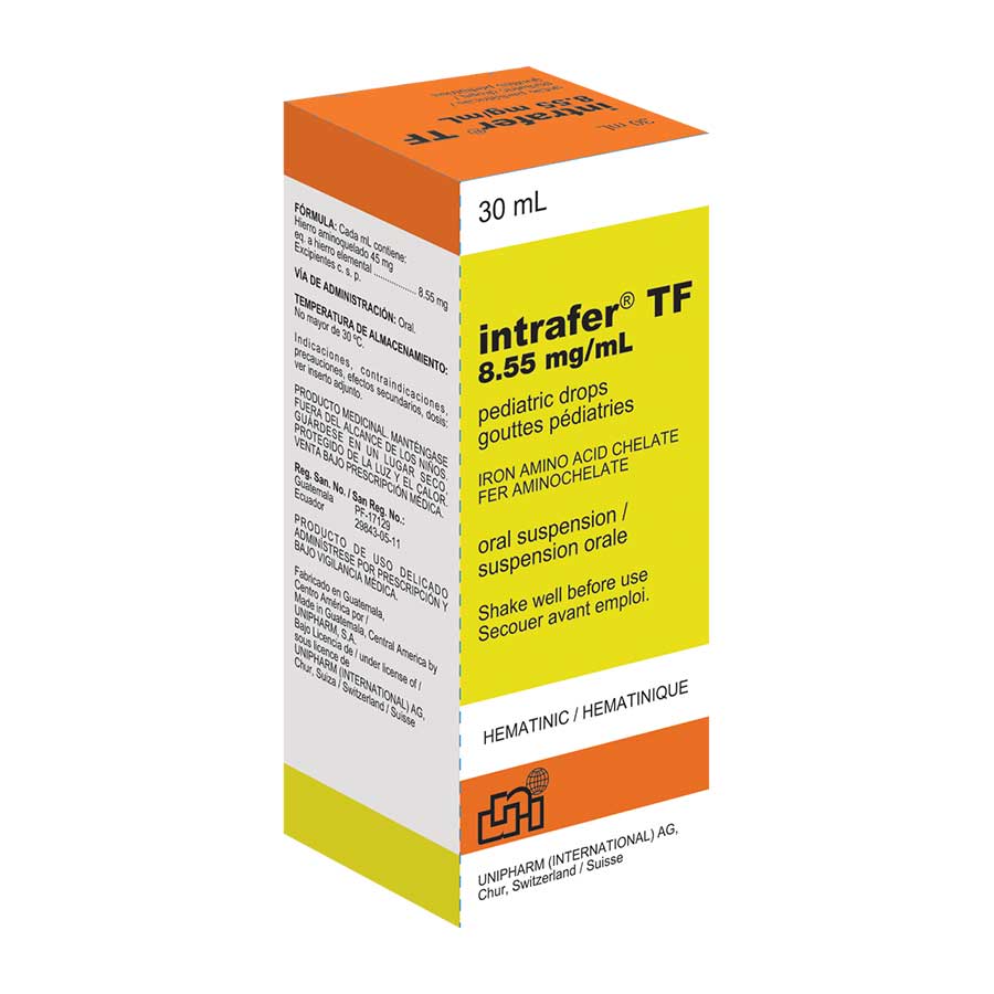 Imagen de  INTRAFER 8.55 mg UNIPHARM en Gotas