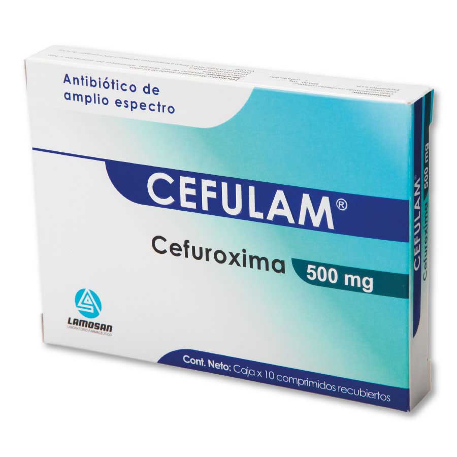 Imagen para  CEFULAM 500 mg LAMOSAN x 10 Comprimidos                                                                                         de Pharmacys