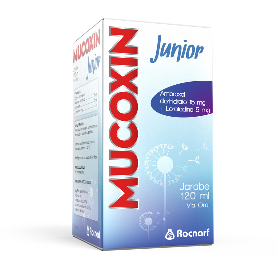 Imagen de Mucoxin 15 mg jarabe 120 ml