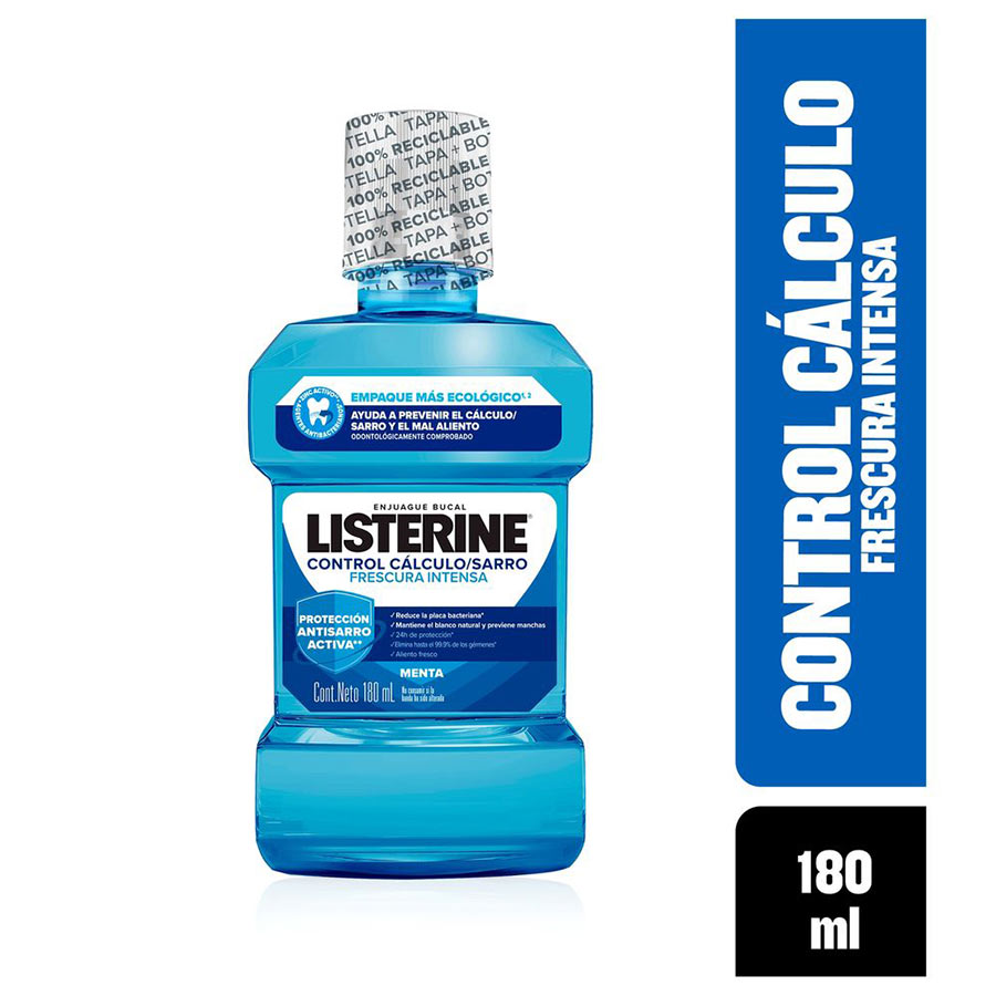 Imagen de  Enjuague Bucal LISTERINE Control Cálculo 7260 180 ml