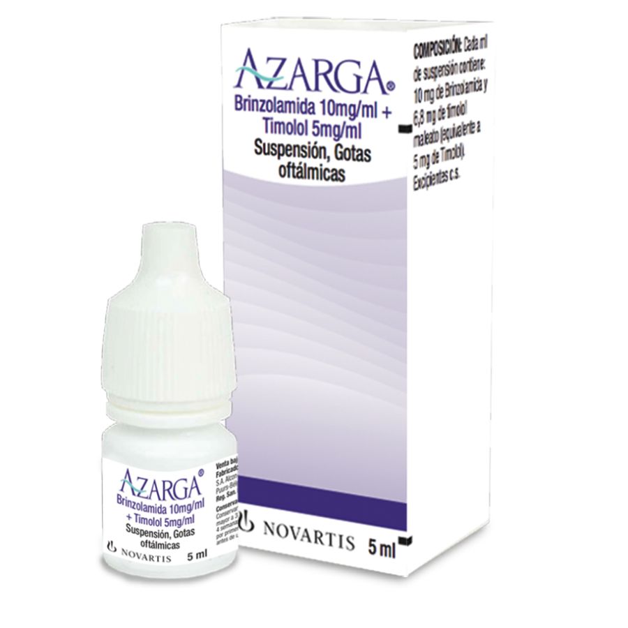 Imagen de Azarga 10/5mg dyvenpro especialidades ophta suspensión oftálmica