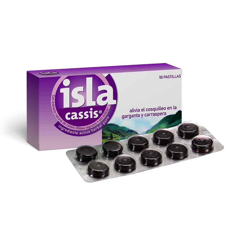 Imagen de Isla cassis 80 mg comprimidos x 50