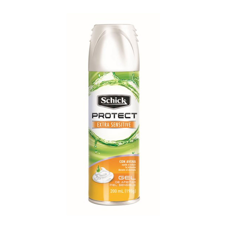 Imagen de Gel de afeitar schick extra sensitive con avena 200 ml