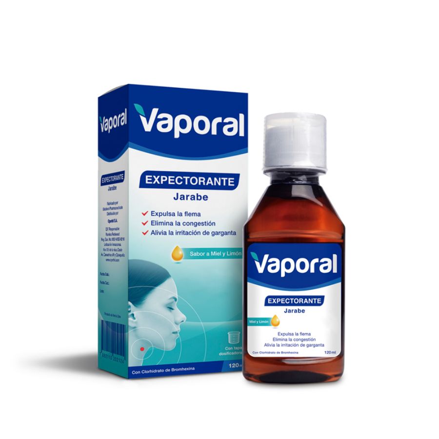 Imagen de  VAPORAL Jarabe 120 ml