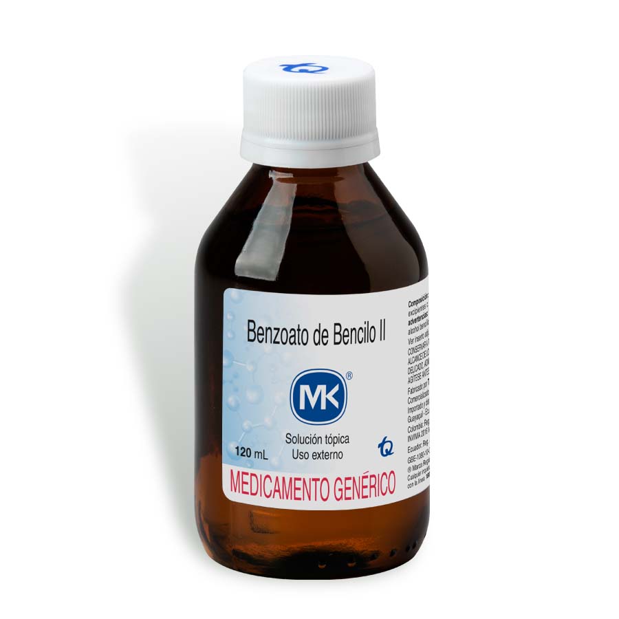 Imagen de Benzoato bencilo 0.3% tecnoquimicas - genericos solución