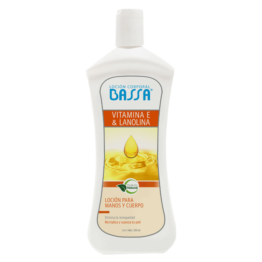 Imagen de Loción De Cuerpo Bassa Vitamina Lanolina 300 ml