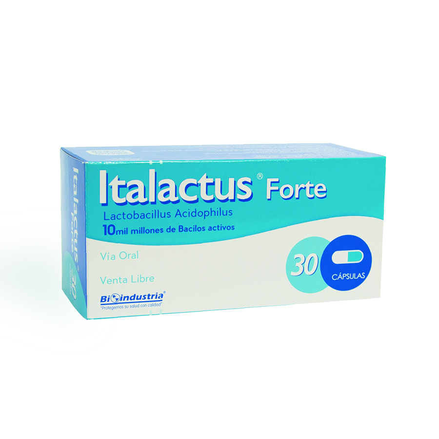 Imagen de  Probiótico ITALACTUS 162 mg Cápsulas x 30