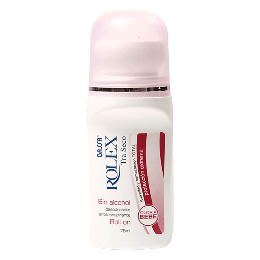 Imagen de Desodorante rolex tra seco bebé roll-on 75 ml