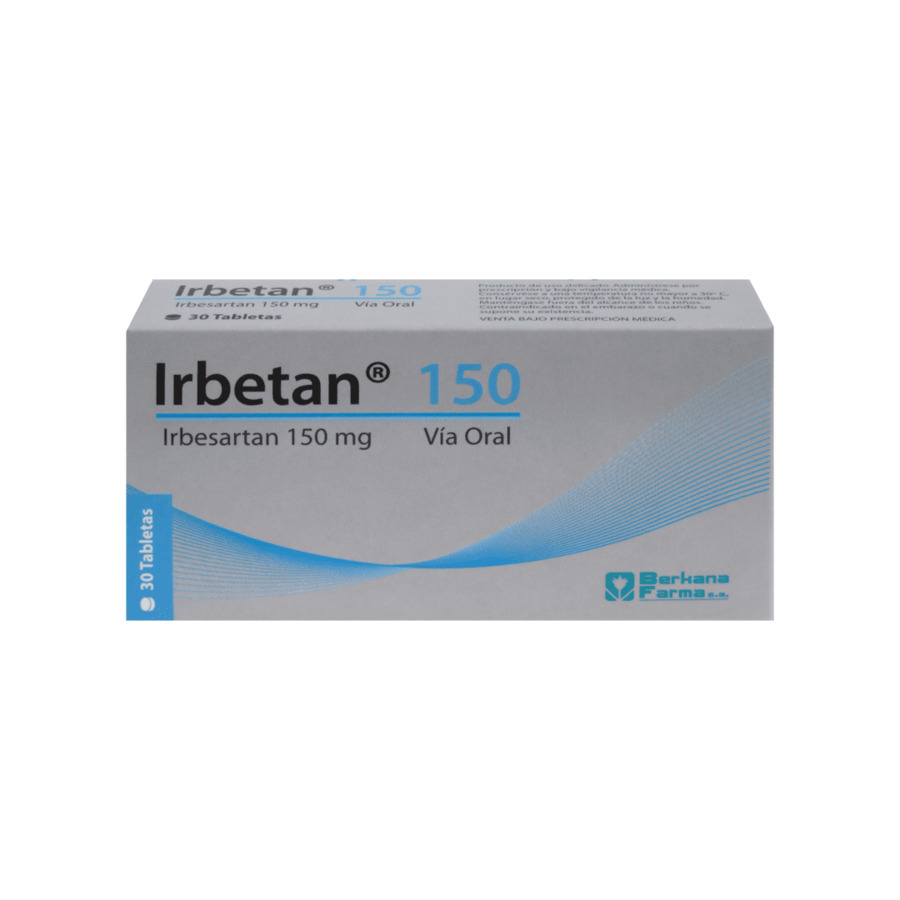 Imagen de  IRBETAN 150 mg BERKANA x 30 Tableta