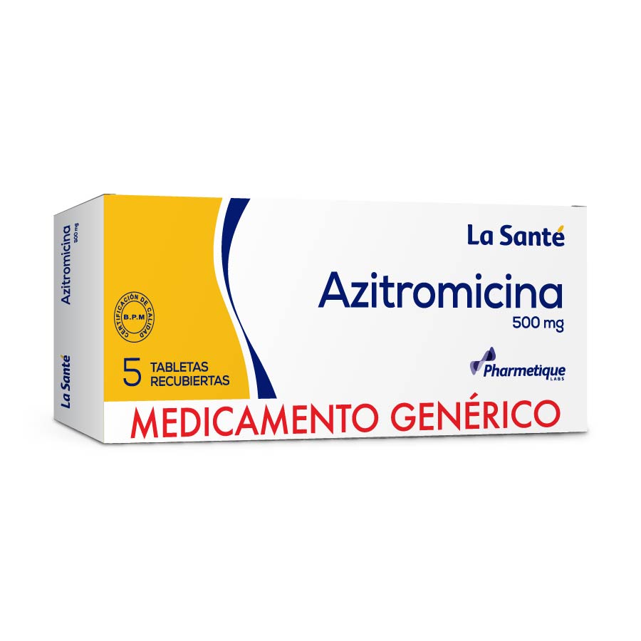 Imagen para  AZITROMICINA 500 mg x 5 Tableta                                                                                                 de Pharmacys