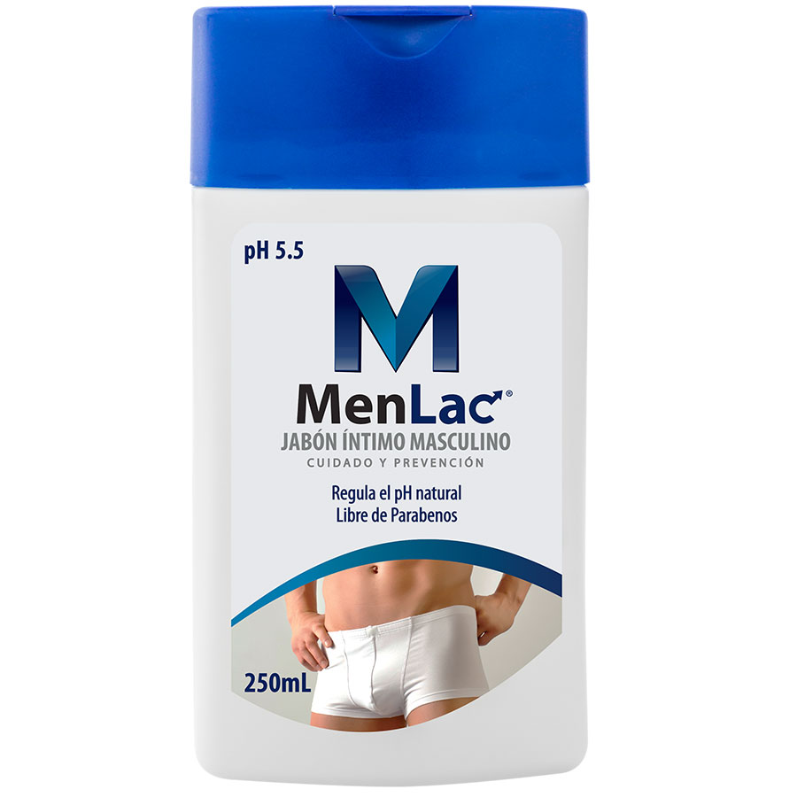 Imagen de Jabón íntimo masculino menlac 250 ml