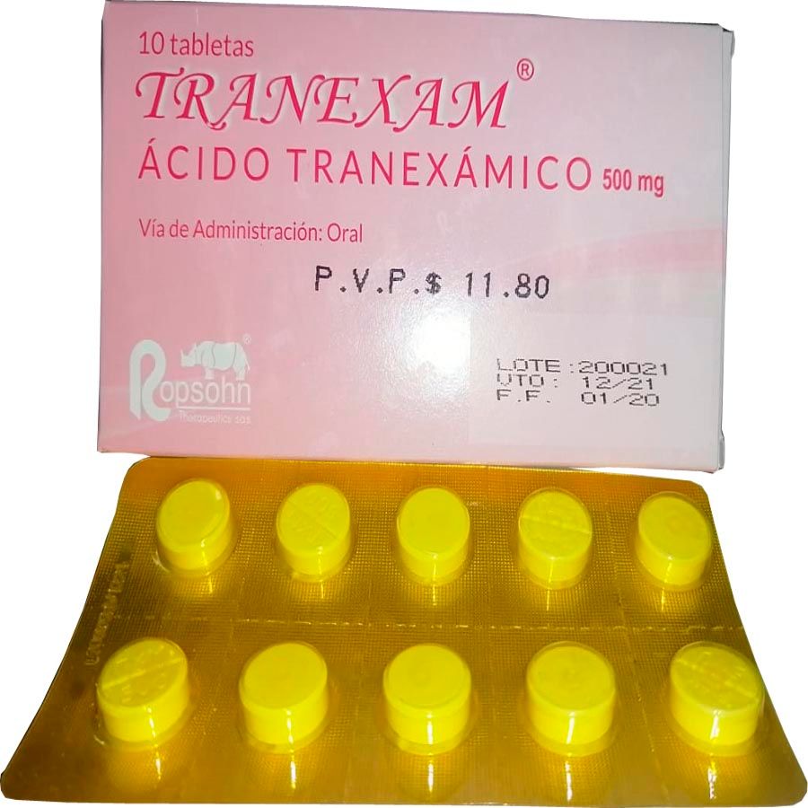 Imagen de Tranexam 500mg Hospimedikka Tableta