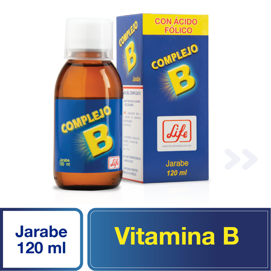 Imagen de Complejo b jbex120ml life