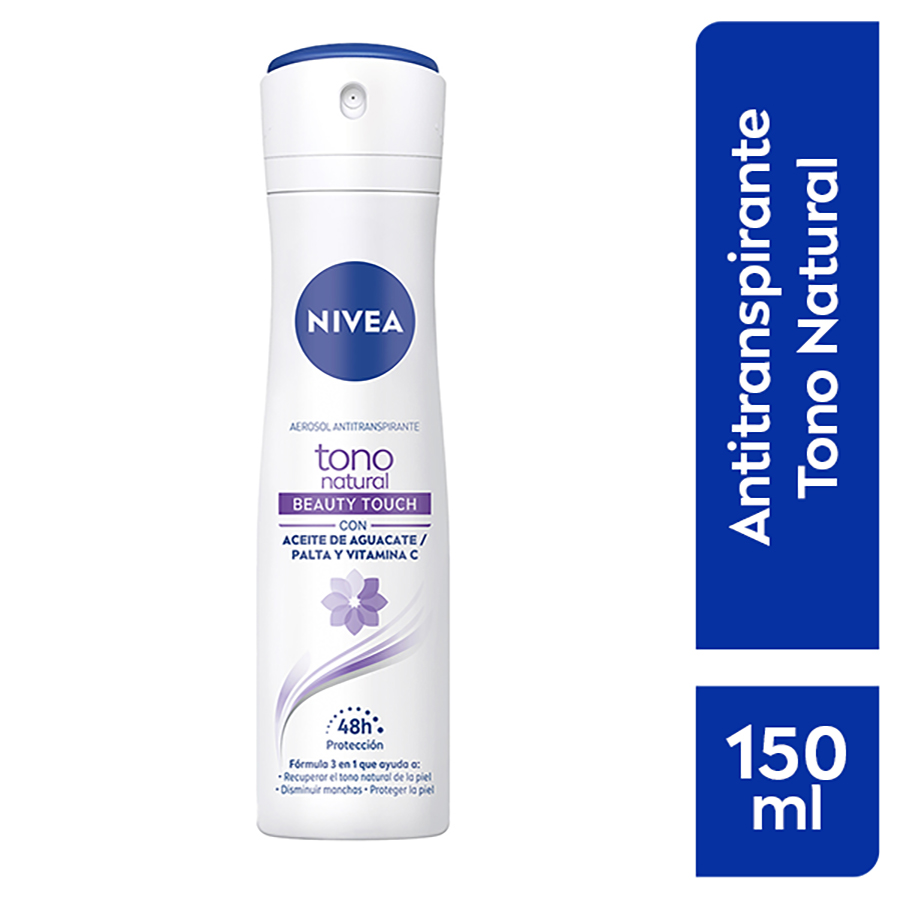 Imagen de  NIVEA DESOD NIVEA AER NAT-BEAUTYx150ML 75111