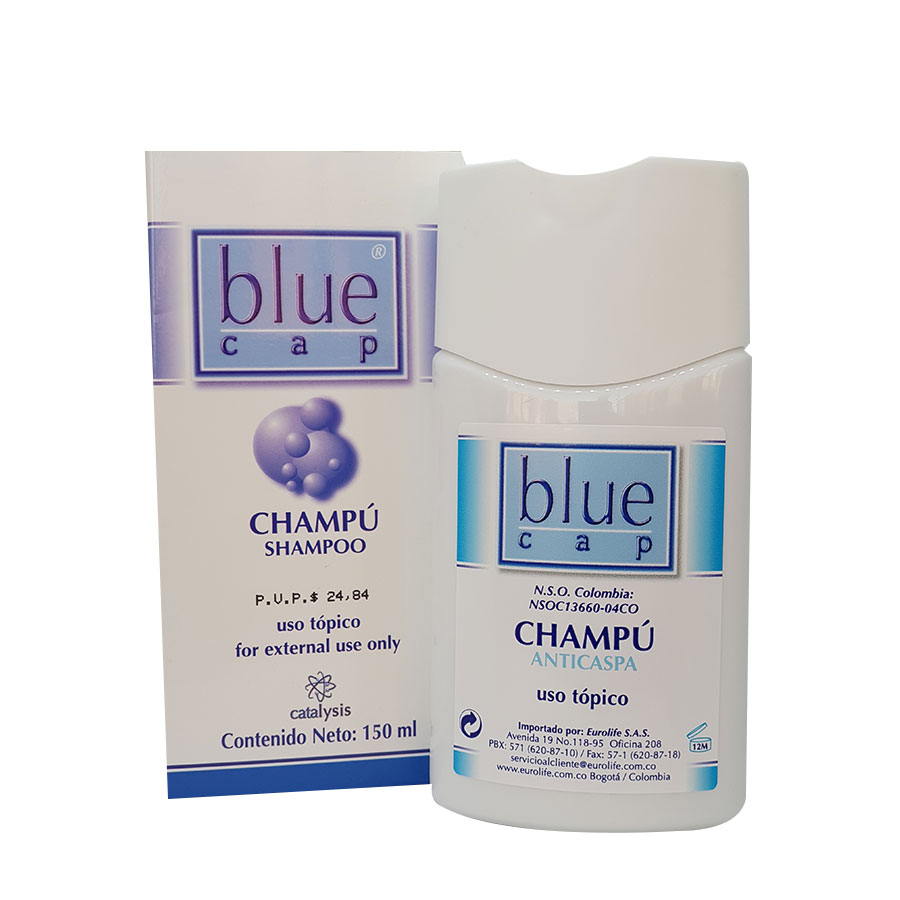 Imagen de  Shampoo BLUE-CAP Anticaspa 150 ml