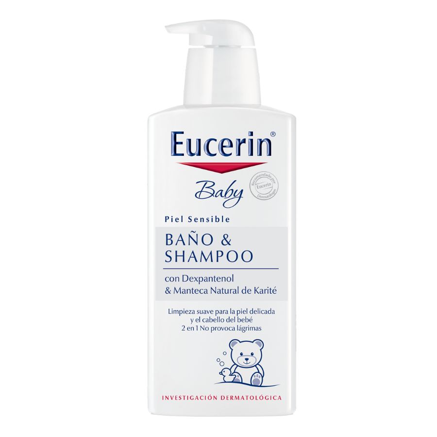 prosa Buque de guerra Artificial Shampoo EUCERIN Baby Piel Sensible 400 ml