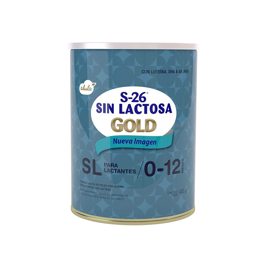 Imagen de  Fórmula Infantil S-26 Gold Sin Lactosa 400 g