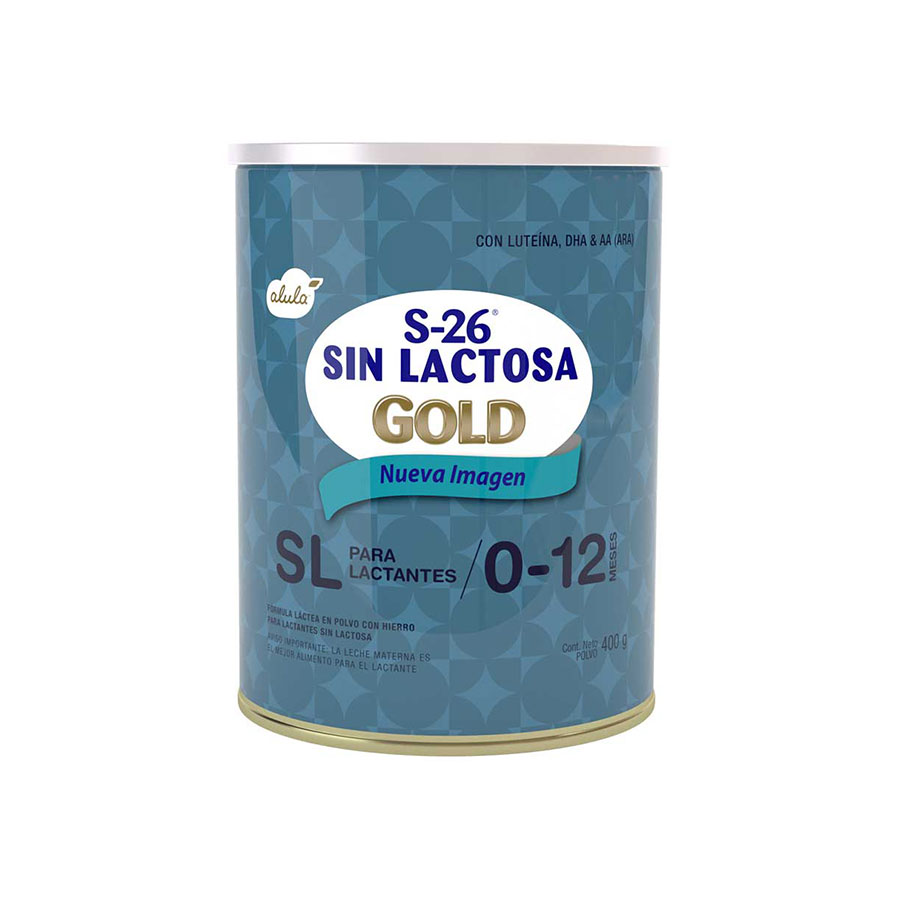Imagen de Fórmula infantil s-26 gold sin lactosa 400 g